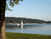 Sailing St. Albans Bay II Photograph by R B Harper