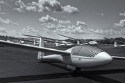 Sailplanes on the Grid II Photograph by Clarence Holmes