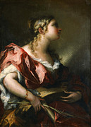Saint Catherine of Alexandria Painting by Giovanni Antonio Pellegrini