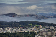 San Fran and Marin Highlands Photograph by David Bearden