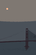 San Fran Supermoon Photograph by David Bearden