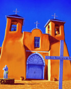 San Francisco De Asis Painting by Cheryl Fecht