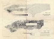 Sanitation Maps For New York City Photograph by Science Photo Library