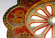 Santa Barbara Courthouse Rose Window Photograph by Andrea Lazar