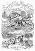 Cover of Scientific American, 1867 Drawing by Granger Cover of Scientific American, 1867 Drawing by Granger