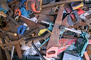 Scrap Metal Awaiting Recycling Photograph by Science Photo Library
