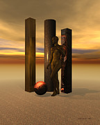 Sculpture Garden Nude Digital Art by Judi Suni Hall Sculpture Garden Nude Digital Art by Judi Suni Hall