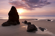 Sea Stack Sunset Photograph by Andrew Kumler