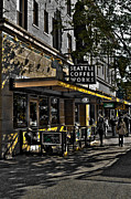 Seattle Coffee Works - Seattle Washington Photograph by David Patterson