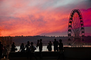 Seattle Sunset Photograph by Brenda Kean