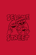 Sesame Street - Group Crunch Digital Art by Brand A