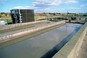 Sewage Treatment Plant Photograph by Science Photo Library