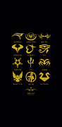 Sg1 - Goa'uld Characters Digital Art by Brand A