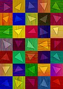 Shards Painting by David K Small