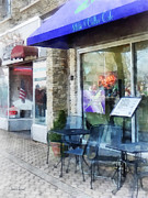 Shopfront - Music and Coffee Cafe Photograph by Susan Savad Shopfront - Music and Coffee Cafe Photograph by Susan Savad