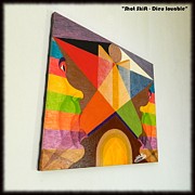 Shot Shift - Dieu Louable 1 Painting by Michael Bellon