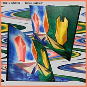 Shots Shifted - Infini-justice Variant Painting by Michael Bellon