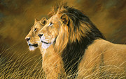 Side by Side Painting by Lucie Bilodeau