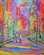 Side Street Painting by Kendall Kessler