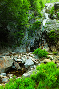Silver Cascade In The Mist Photograph by Jeff Sinon