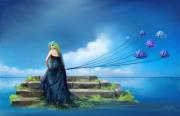 Sirens Lure Painting by Artificium -