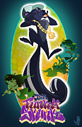 Skunk Funk Digital Art by Nelson Dedos Garcia
