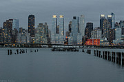 Skyline by the Pier Photograph by GeeLeesa Photography and FineArt
