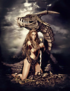 Slayers Fantasy Art Digital Art by Shanina Conway