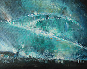Smoking Bridge 1 Painting by Jane See