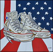 Sneakers 9 Painting by Mike Stanko Sneakers 9 Painting by Mike Stanko