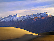 Snow on the Grapevine Range.  Photograph by Joe Schofield