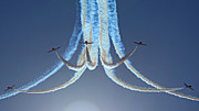 Snowbirds in a Dive Photograph by Randy Hall