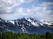 Snowcapped Mountains Photograph by Brenda Kean