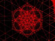 Snowflake shape comes from frequency and mass Drawing by Jason Padgett