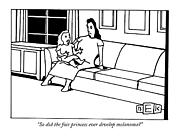 So Did The Fair Princess Ever Develop Melanoma? Drawing by Bruce Eric Kaplan