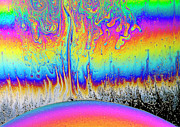 Soap Film Patterns Photograph by Science Photo Library