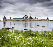 Solovetsky Monastery At Holy Lake Photograph by Mordolff