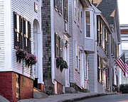 South Side of Leyden Street Photograph by Janice Drew