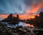 Southern California Sunset - Orange County Photograph by Larry Marshall Southern California Sunset - Orange County Photograph by Larry Marshall
