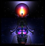 Spheramid 12 Digital Art by Ann Stretton Spheramid 12 Digital Art by Ann Stretton