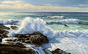 Splash Seascape Painting by Paul Krapf