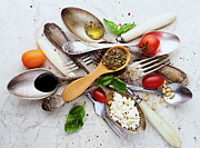 Spoons&salad Photograph by Aleksandrova Karina