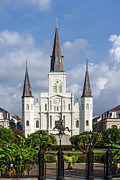 St. Louis Cathedral In Jackson Square Photograph by Amritendu Maji