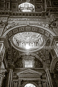 St. Peter's Rays in Sepia Photograph by Good Focused
