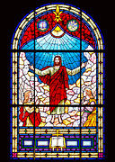 Stained Glass Window Photograph by Mike Covington