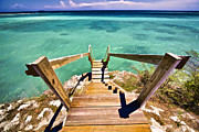 Stairway to the Sea Photograph by David Letts