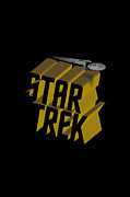 Star Trek - 3d Logo Digital Art by Brand A