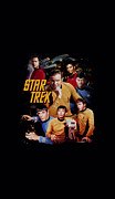 Star Trek - At The Controls Digital Art by Brand A