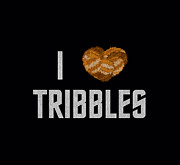 Star Trek - I Heart Tribbles Digital Art by Brand A