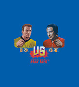 Star Trek - Kirk Vs Khan Digital Art by Brand A